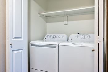 Full size washer and dryer